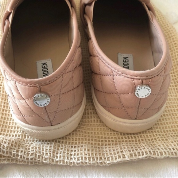 Blush Pink Steve Madden Slip-Ons - Picture 2 of 6